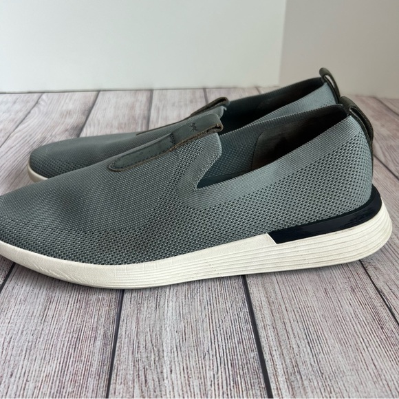 Wolf & Sheperd Swiftknit Grey Slip On Shoes 11 - Picture 3 of 8